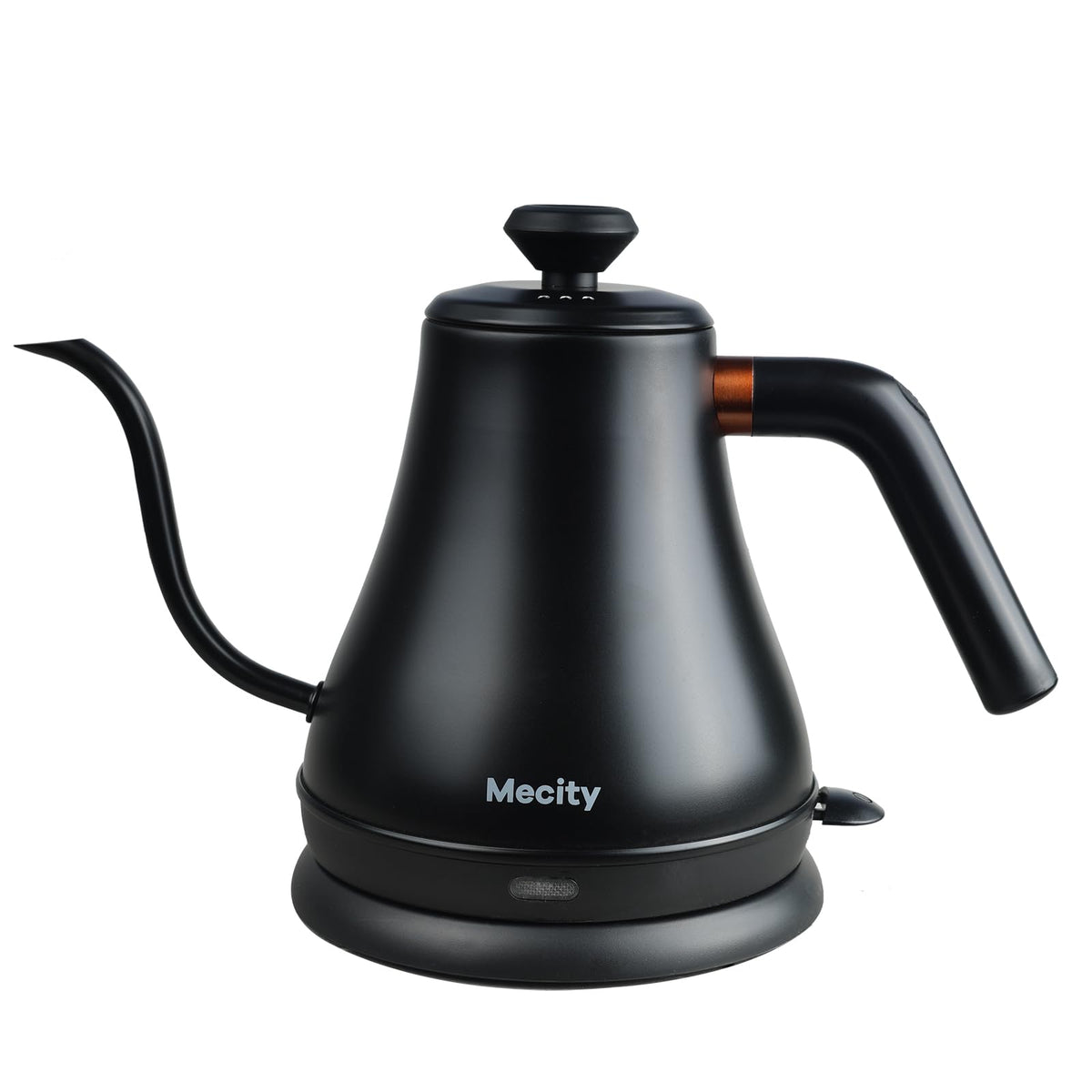 Mecity electric kettle gooseneck 27 oz stainless steel matte black