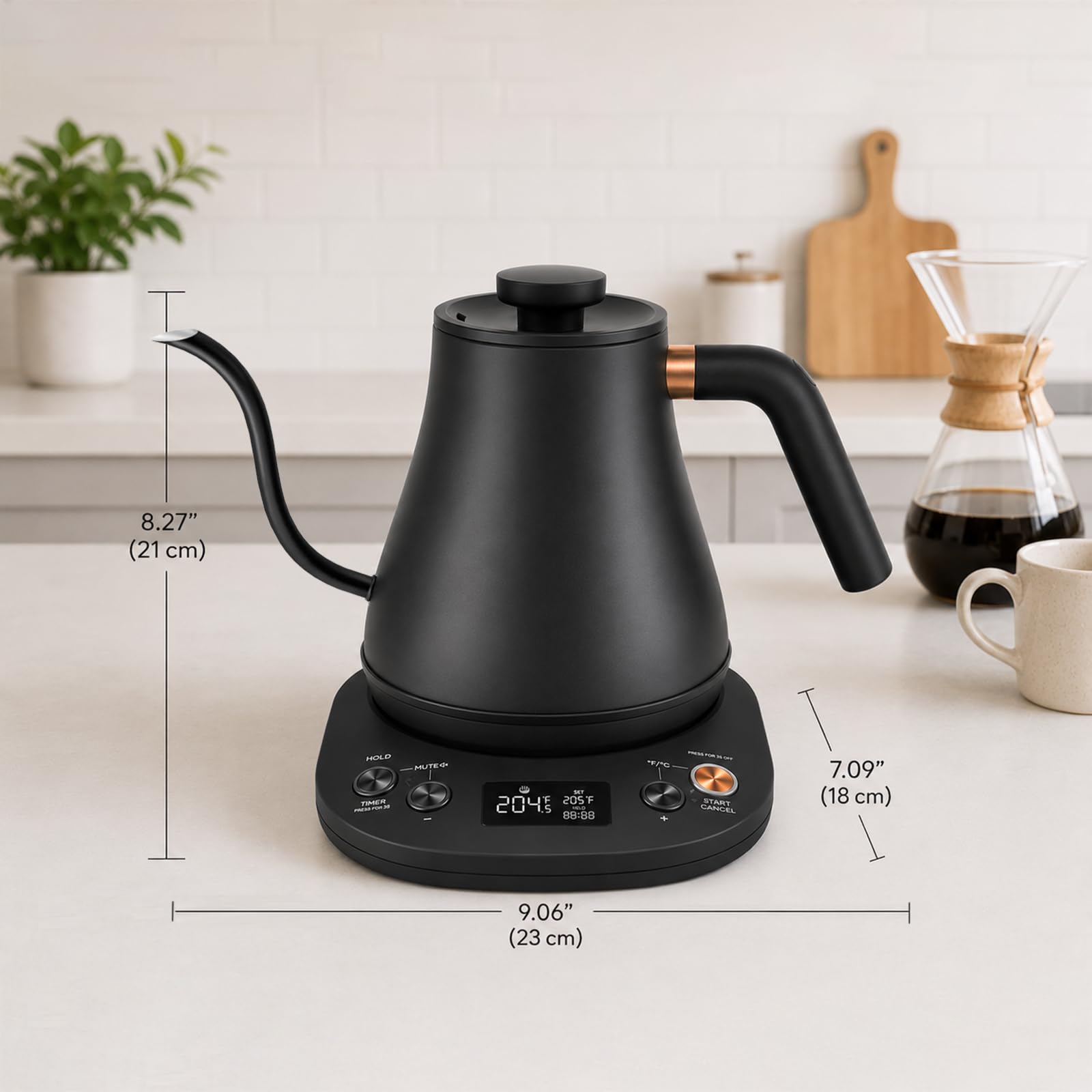 Barista Edition style Mecity kettle design