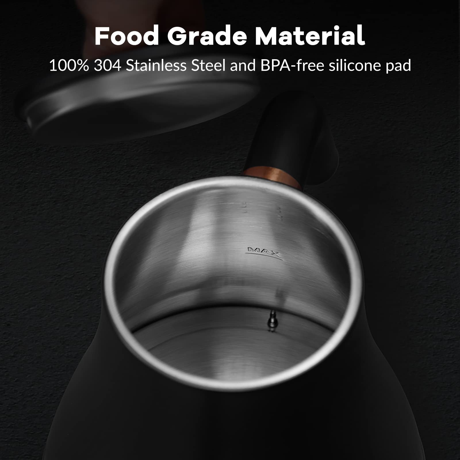 1200 watt heating base for fast brewing Mecity kettle