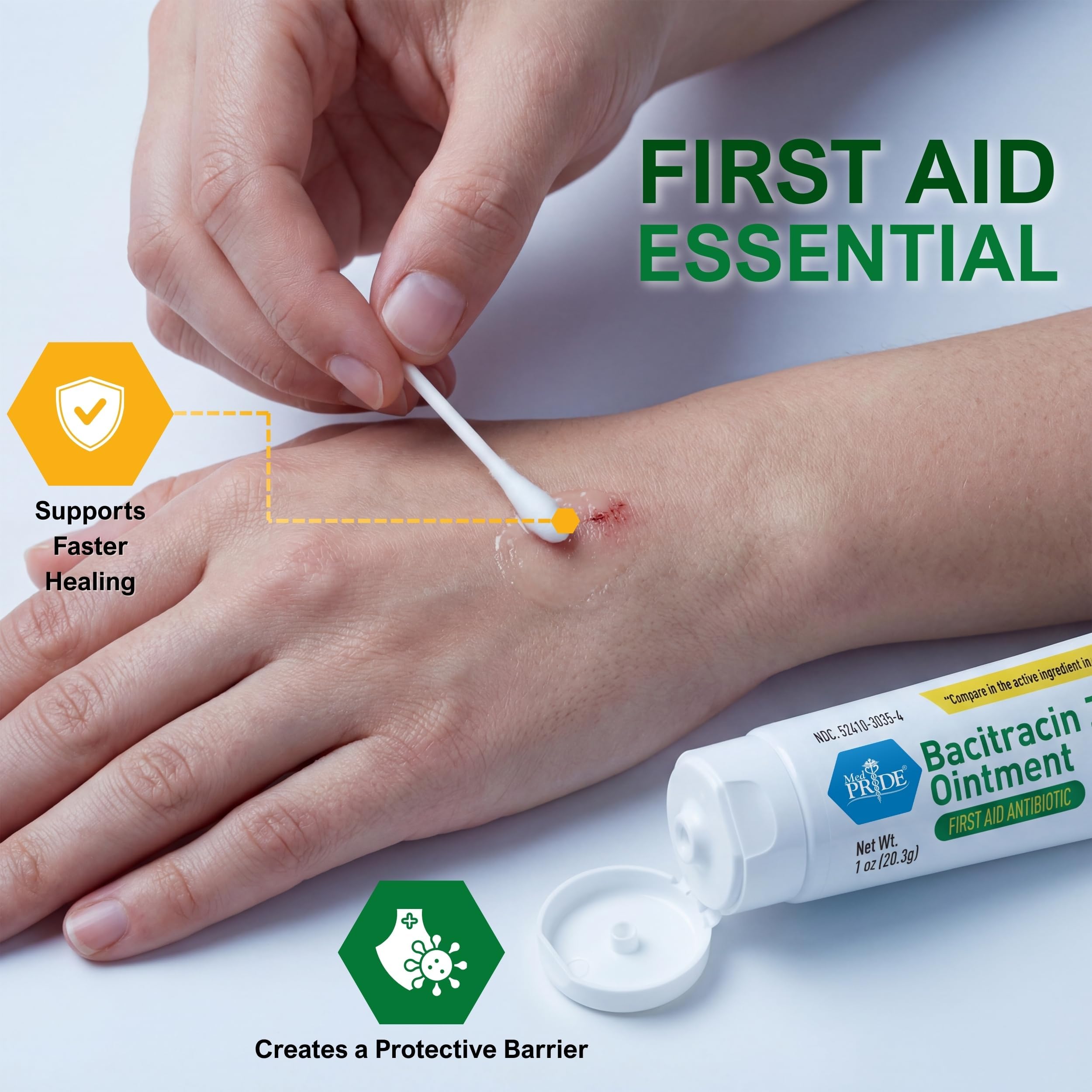 MED PRIDE antibiotic ointment for minor wounds