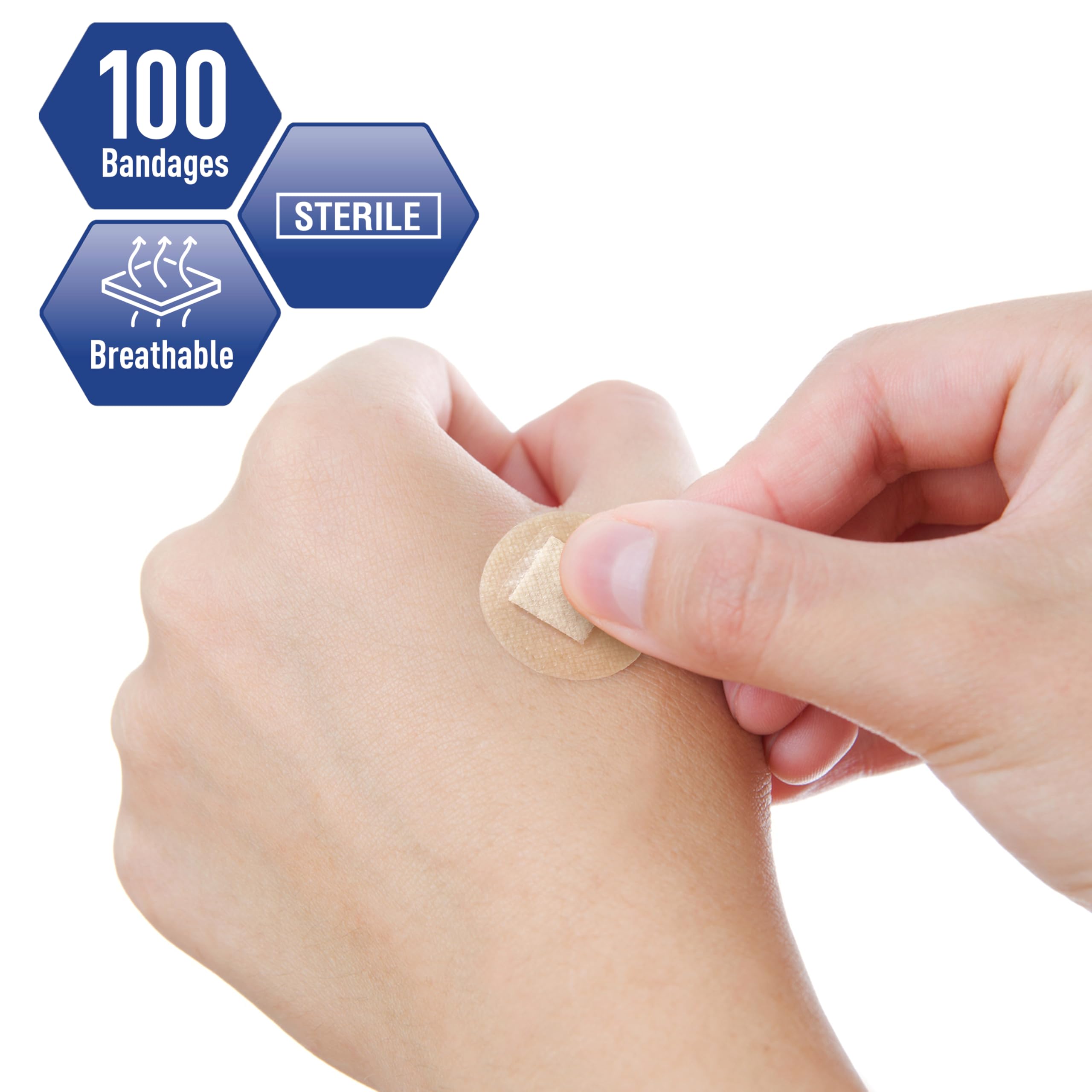 Discreet breathable bandages MED PRIDE spot bandages