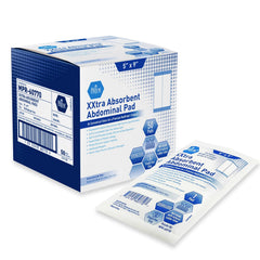 MED PRIDE sterile abdominal pads 5x9 inches product image