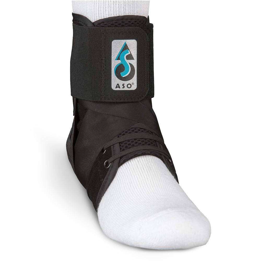 Med Spec ASO Speed Lacer Ankle Stabilizer black MD product