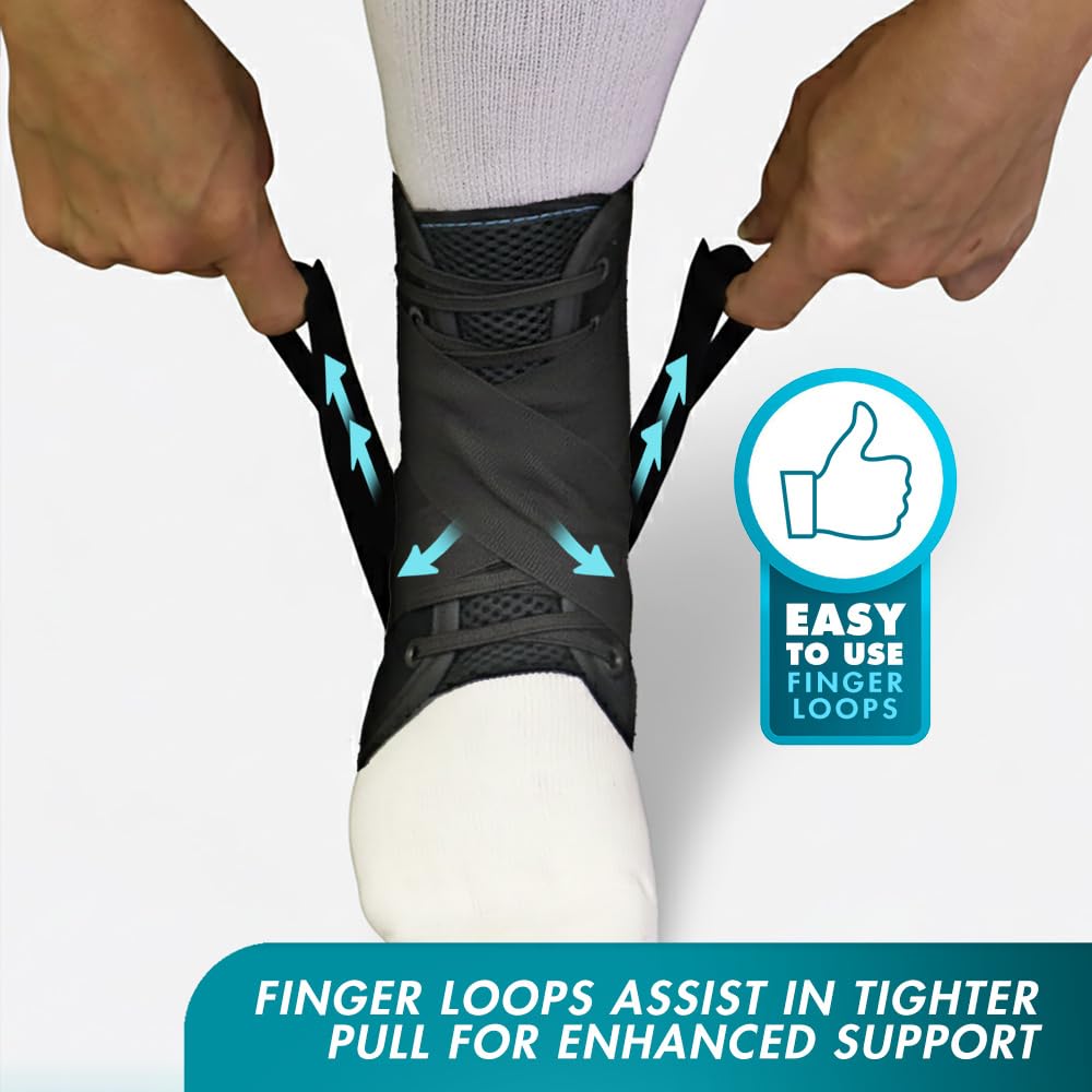 Med Spec ASO Speed Lacer Ankle Stabilizer Alt4 variant