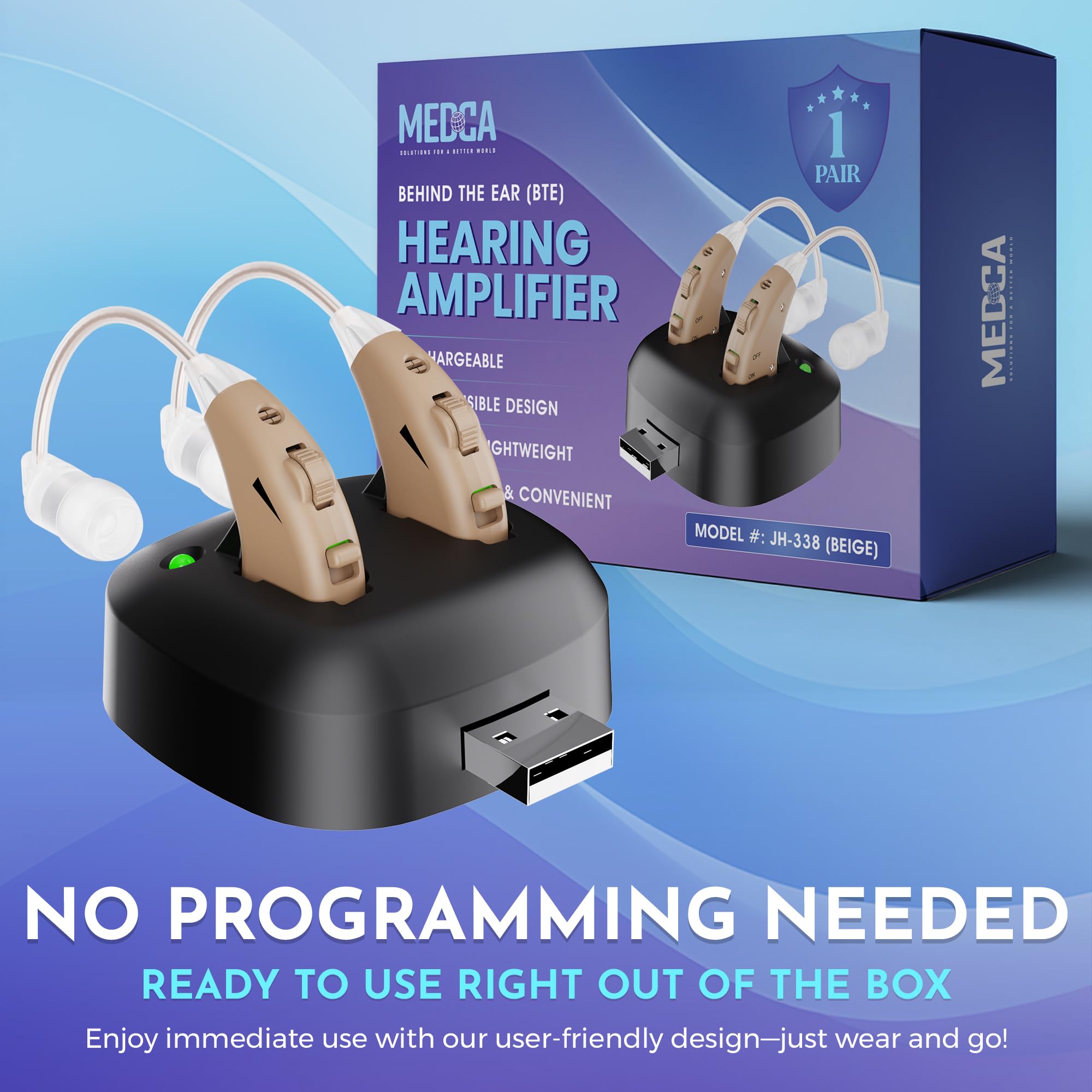 MEDca cleaning set for digital hearing amplifier