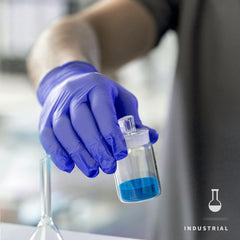 Latex-free powder-free nitrile gloves for food handling image