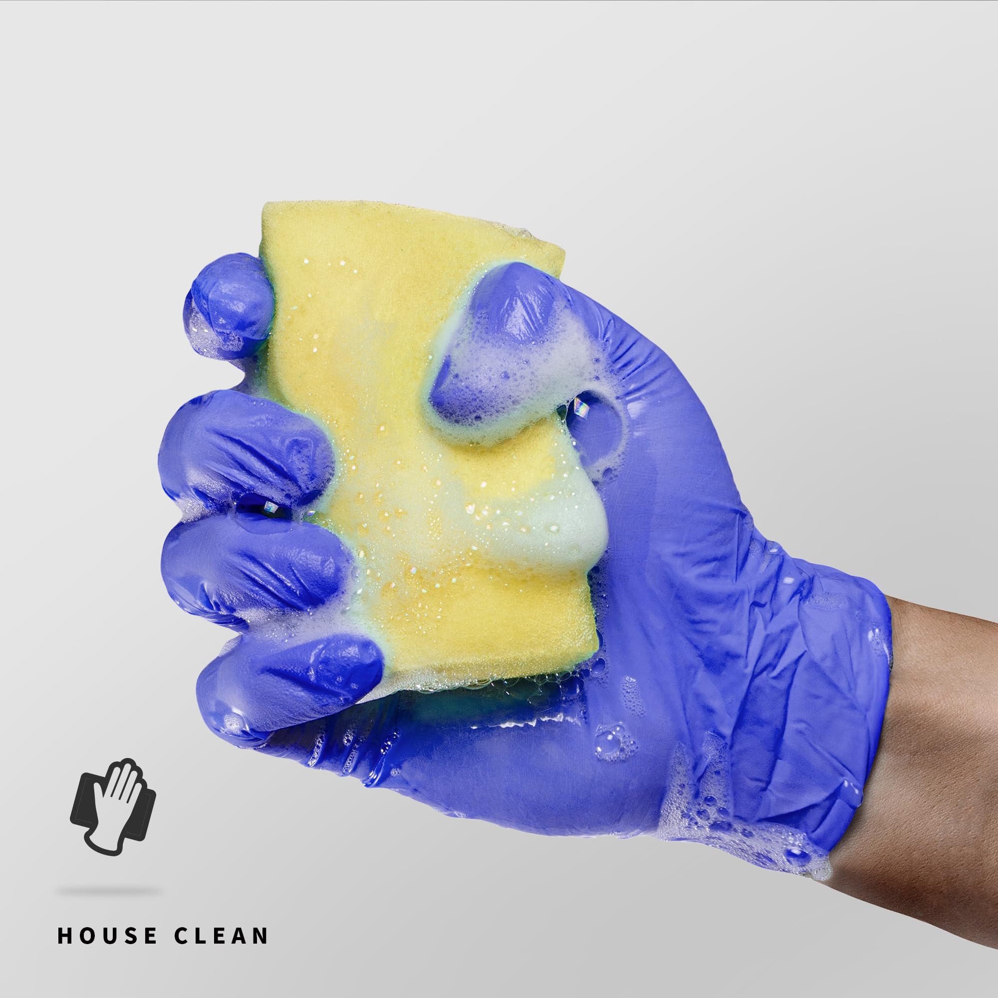 Hypoallergenic nitrile gloves with enhanced dexterity Medguy Flexx image