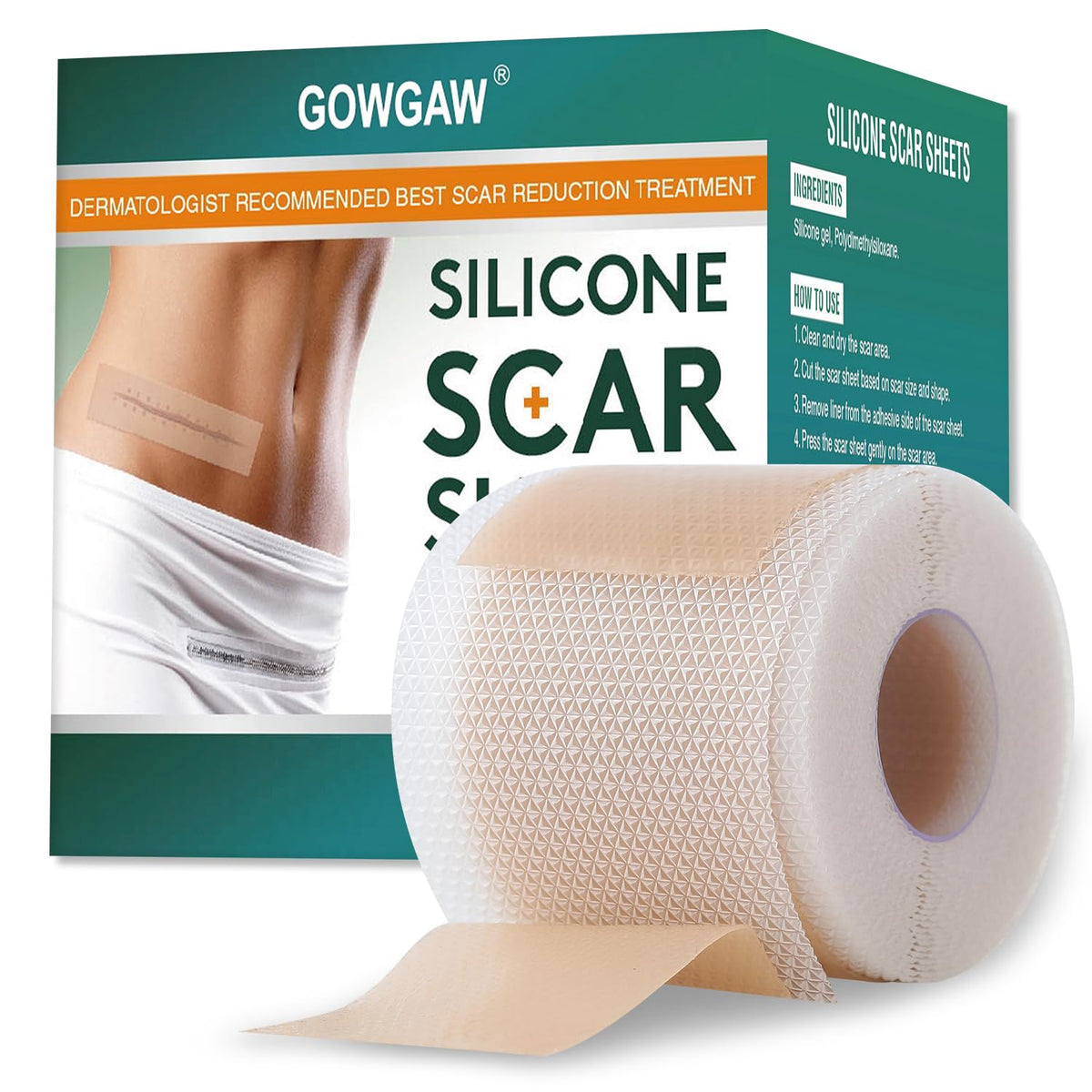 Medical Grade Silicone Scar Sheets product image