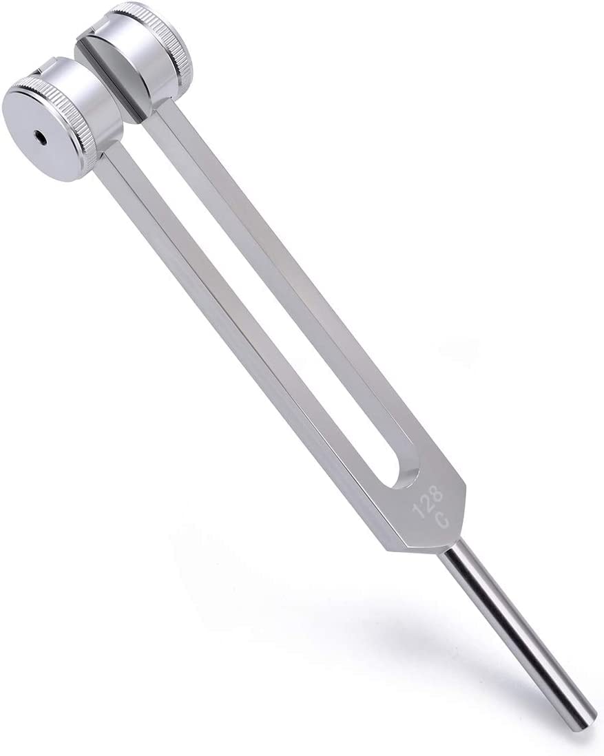 Storage bag and repair tool included with tuning fork kit