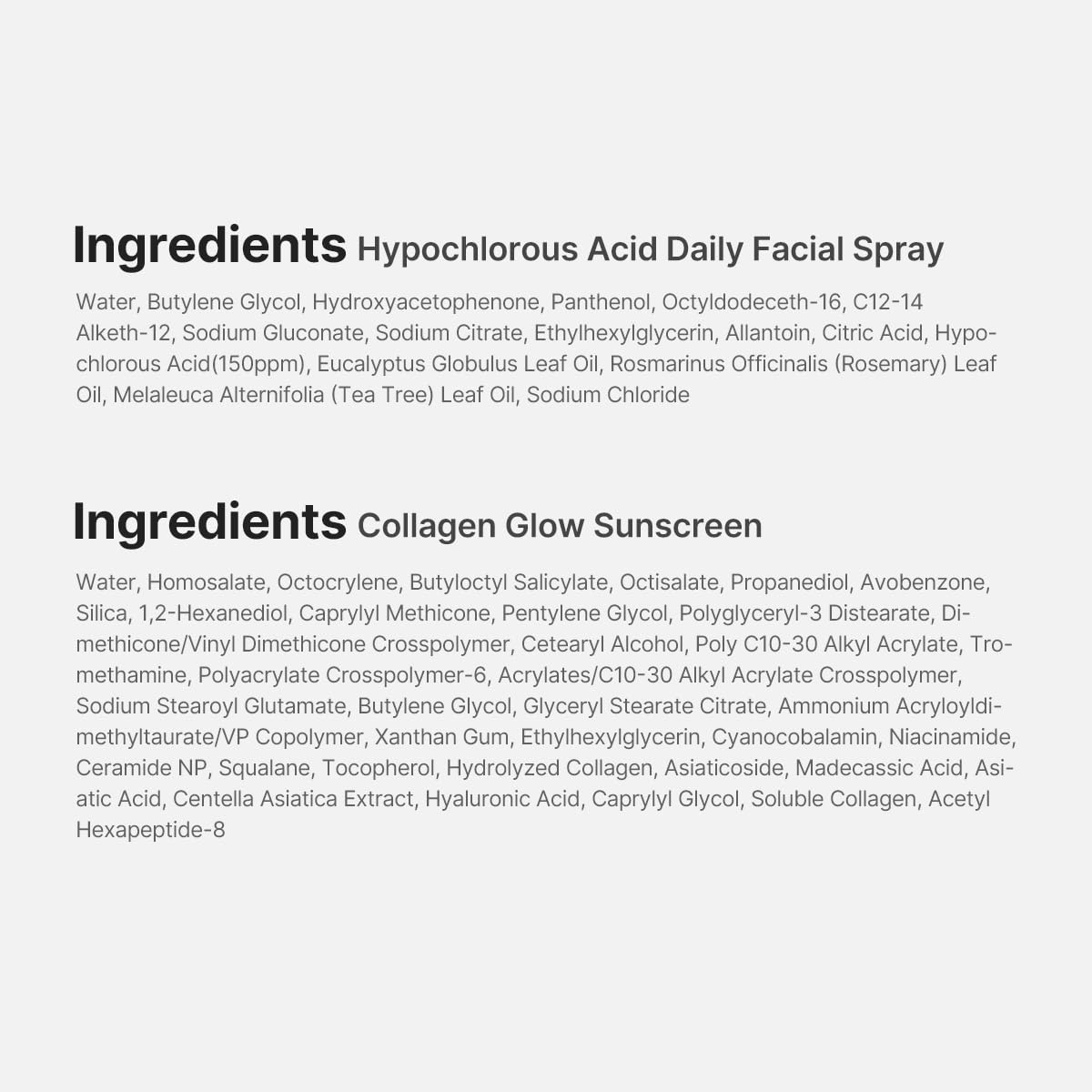 medicube non-sticky moisture with glow finish