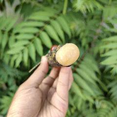Handcrafted natural gemstone decor piece for space harmony