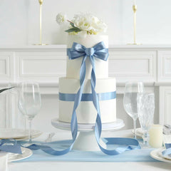 Two sided satin ribbon no metallic material