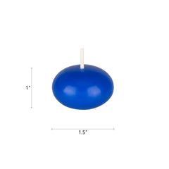 Dark blue unscented floating discs 1.5 inch diameter package of 12