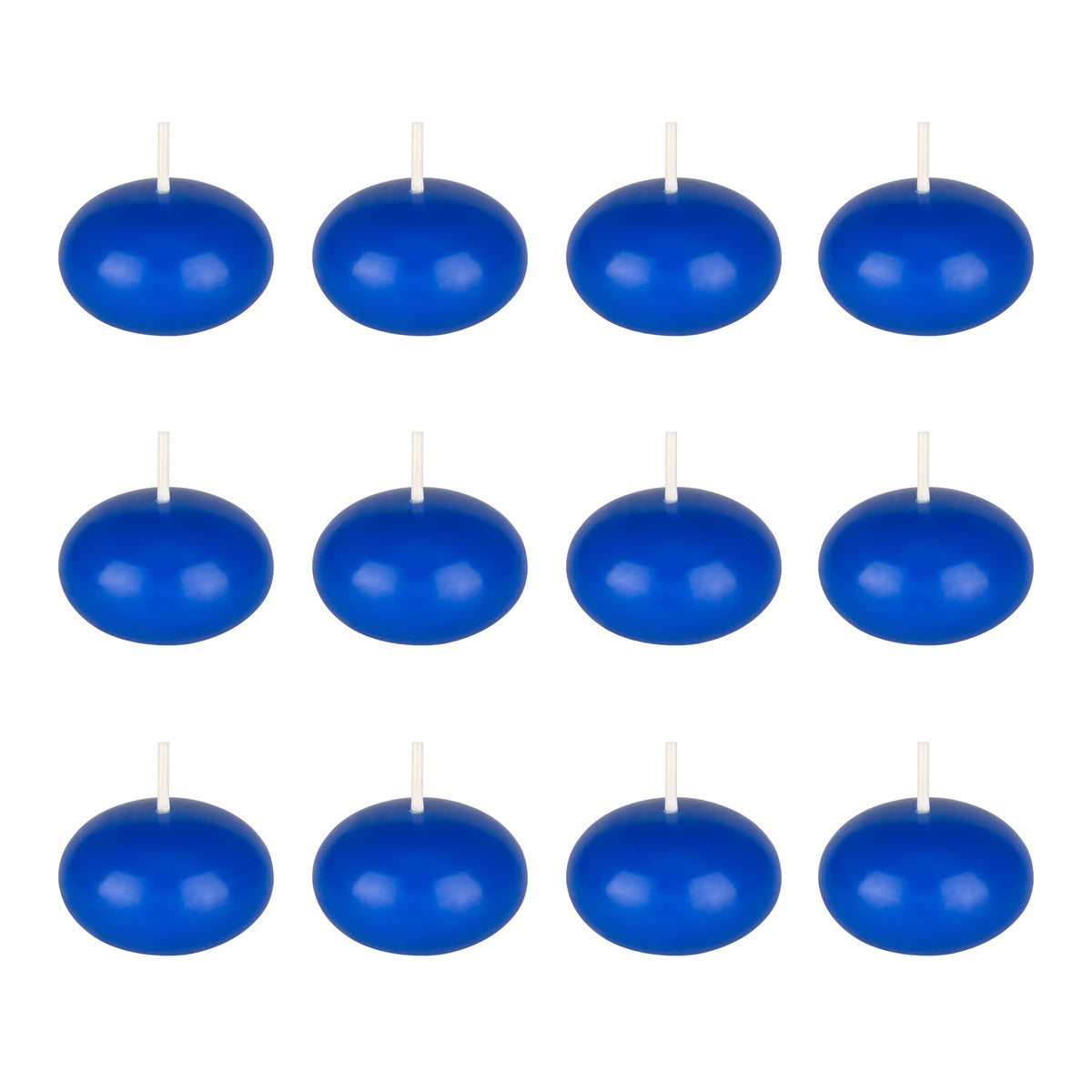 Mega Candles 12 pcs dark blue floating candles for home décor
