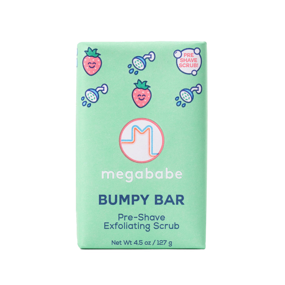 Megababe Bumpy Bar 4.5 oz Pre-Shave Exfoliating Scrub