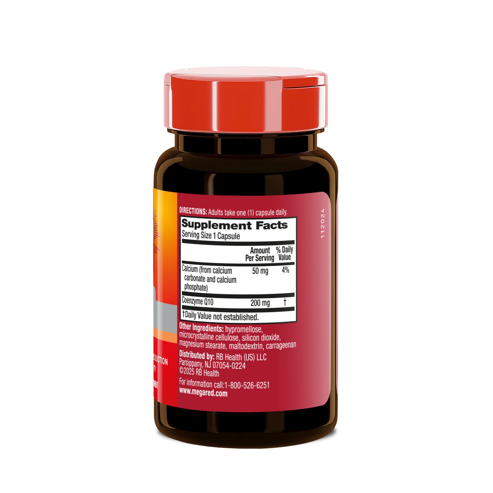 MegaRed advanced CoQ10 30ct packaging