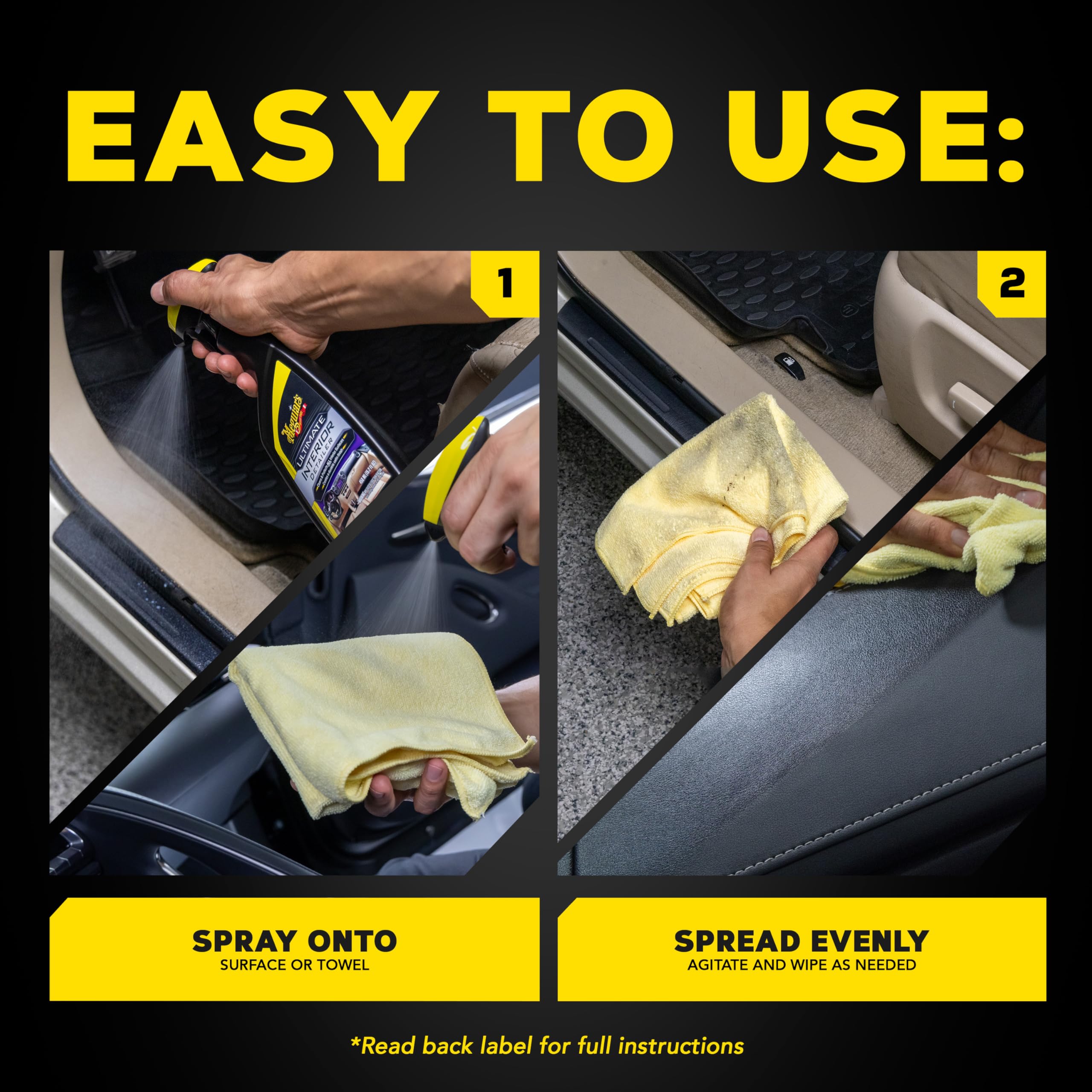 One-step interior cleaner Meguiar's detailer