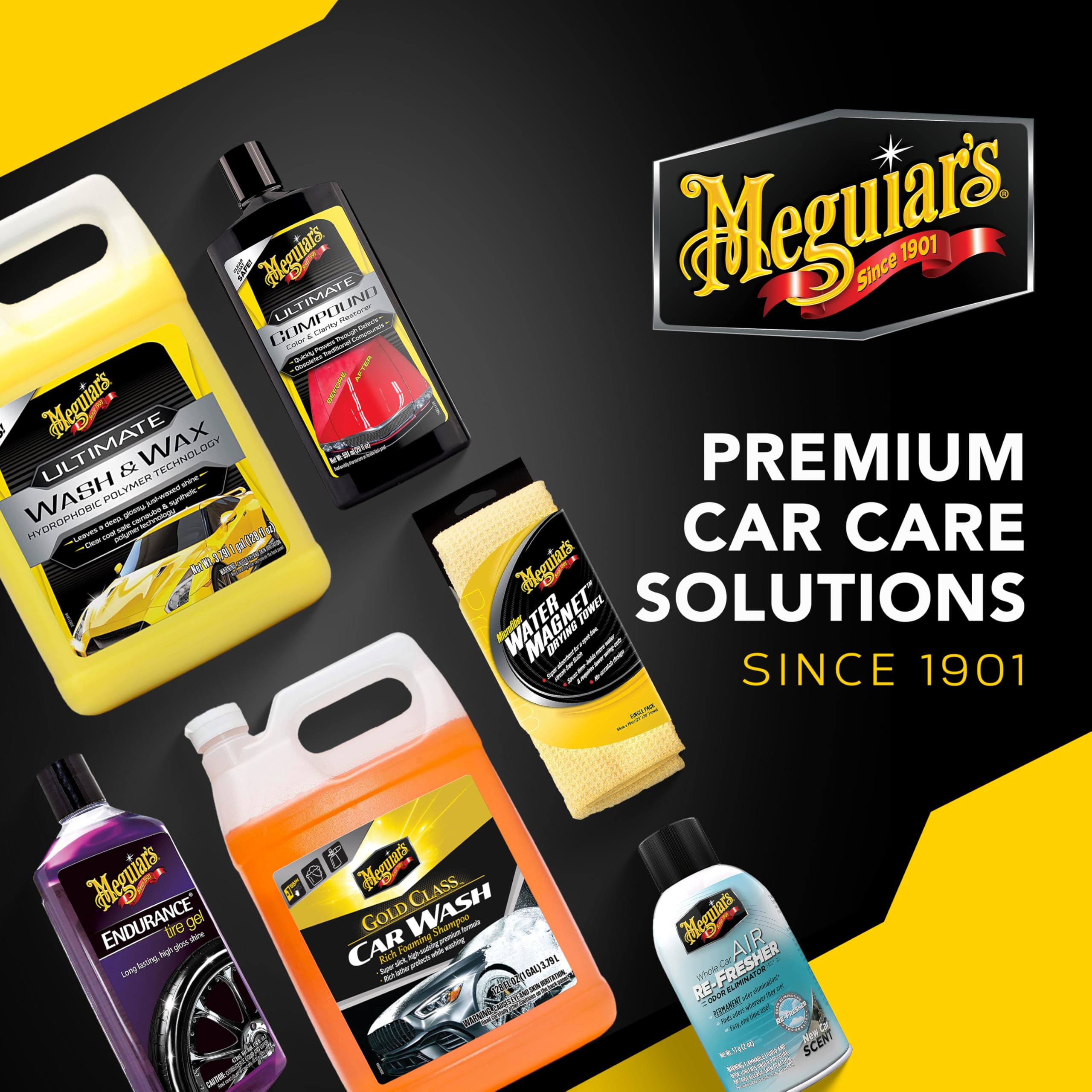 Meguiar's interior detailer spray in use