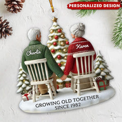 Meidar ornament two sided design stainless steel wooden materials