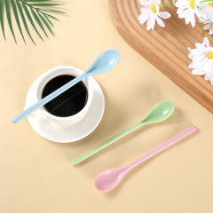 Melamine long spoons Blue color
