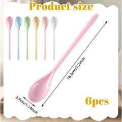 Melamine long spoons White color