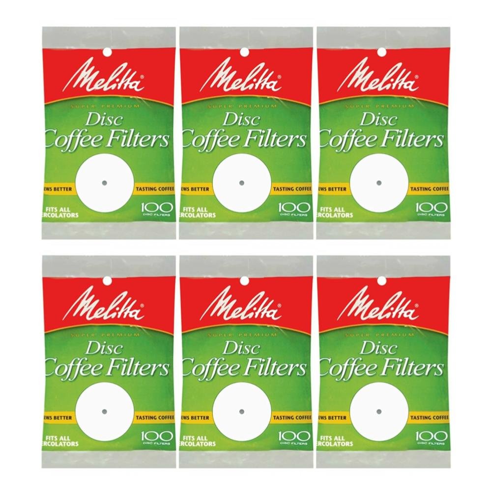 Melitta 100-Pack Disc Coffee Filters with 3.5 inch discs