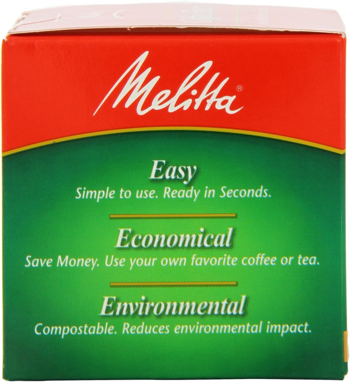 60 count pack of 4 Melitta 63229 filters packaging