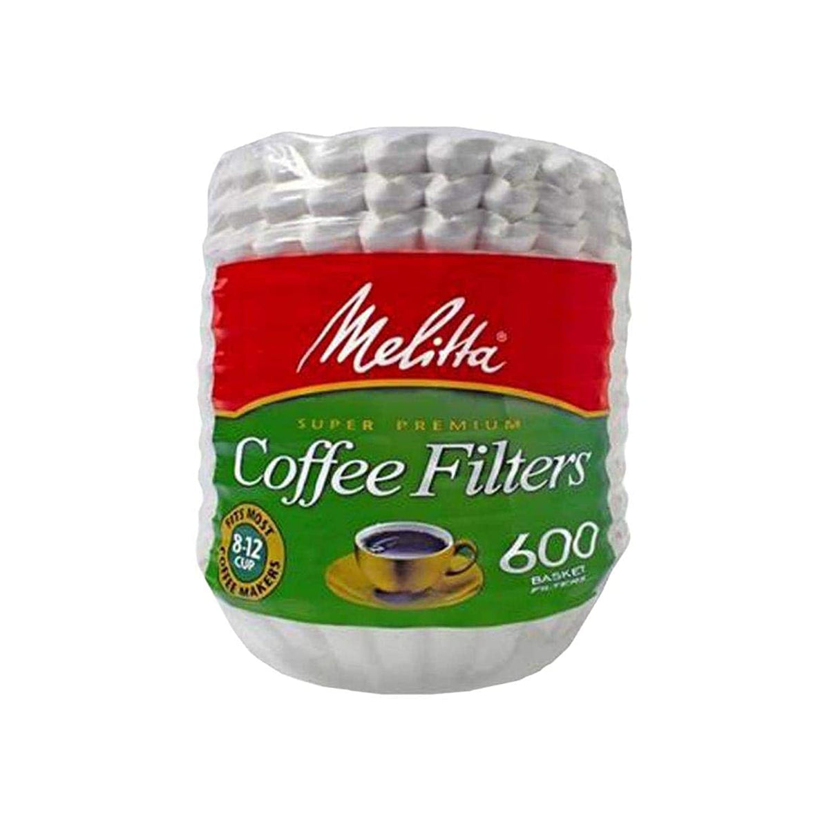 Melitta basket coffee filters for 8-12 cup coffeemakers