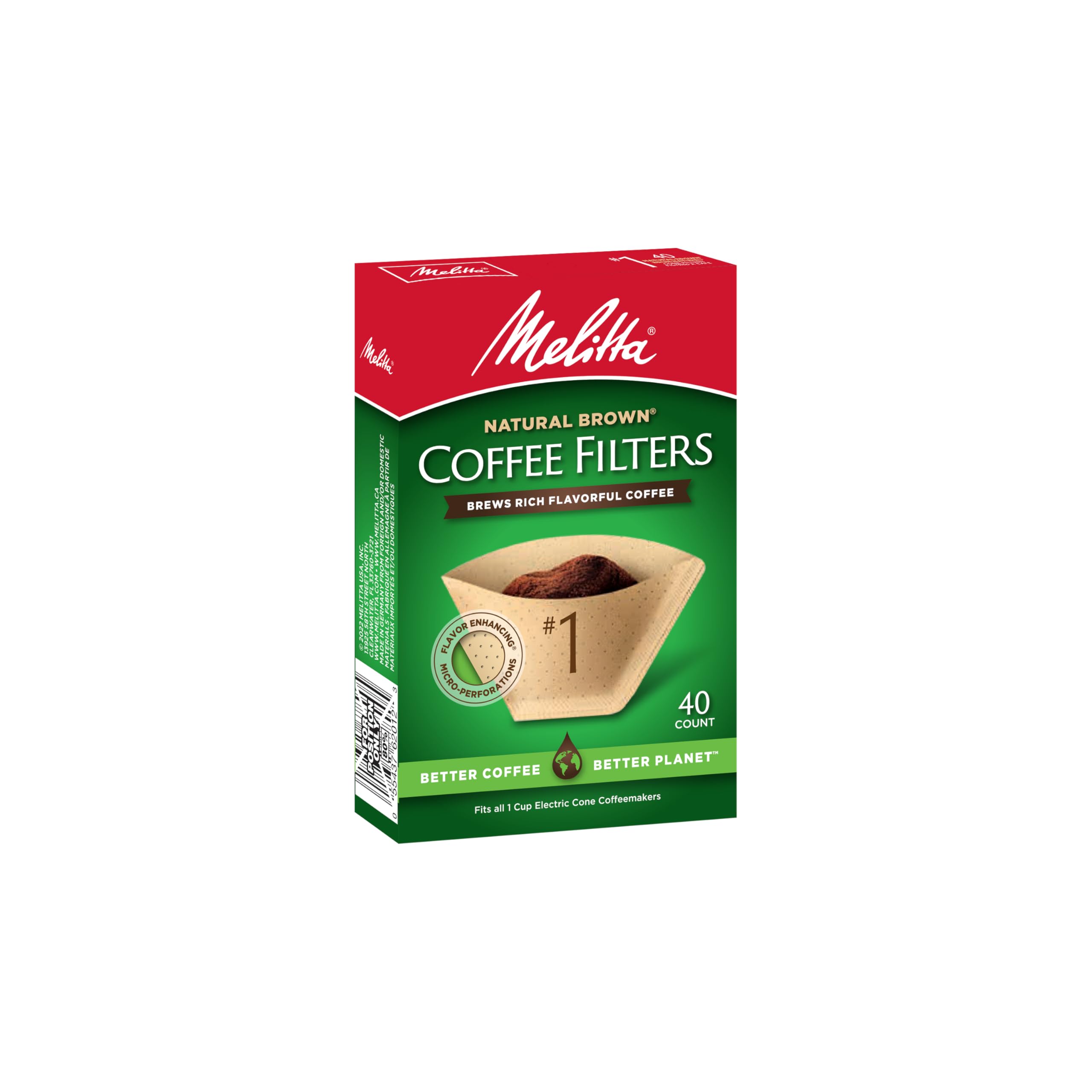 Melitta pack 12 cone filters multi-pack image