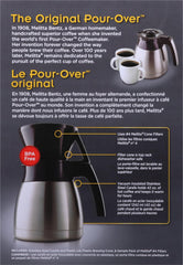 Start-up supply of Melitta #4 cone filters with brewing cone