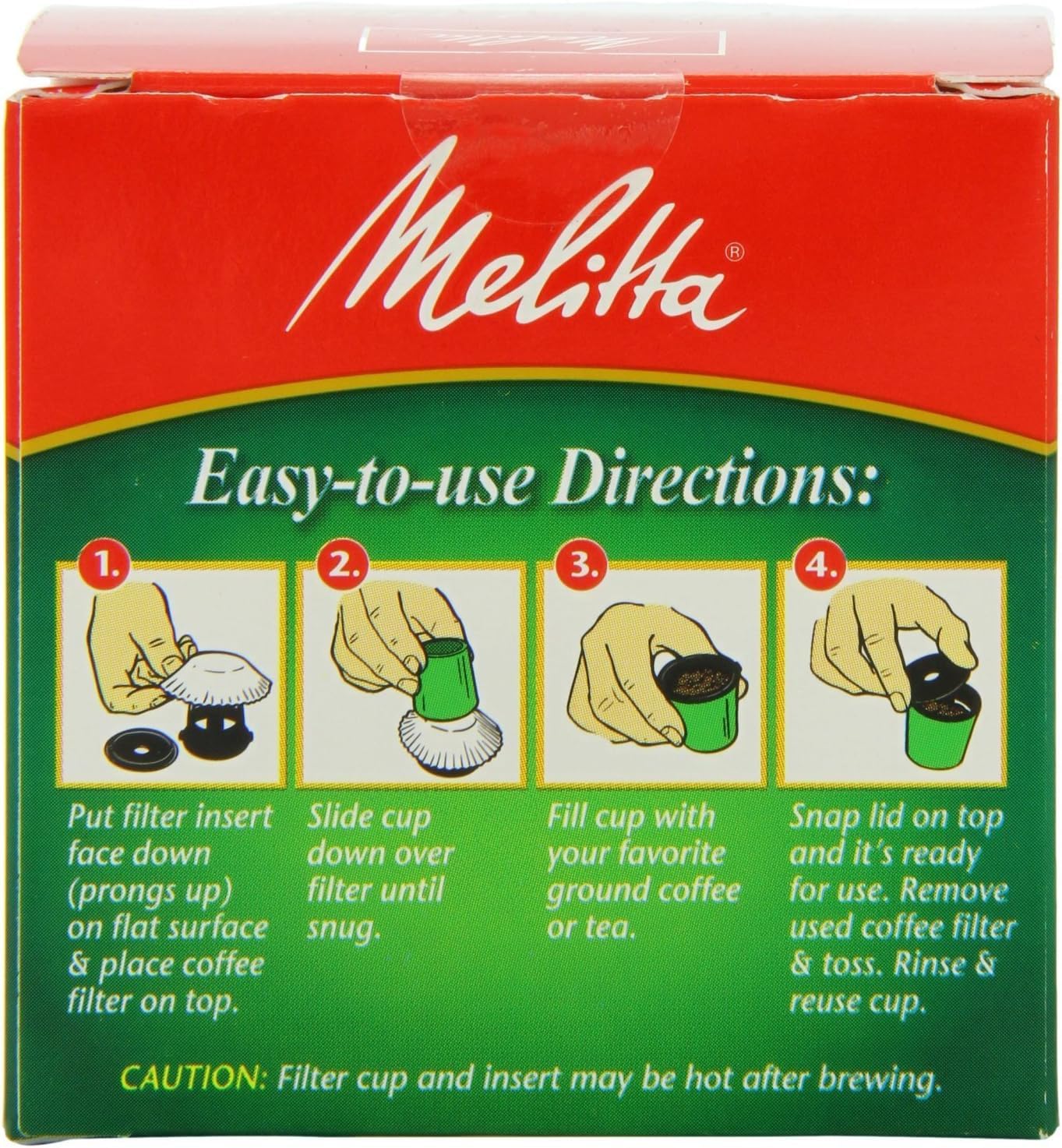 Biodegradable Melitta 63229 coffee filters