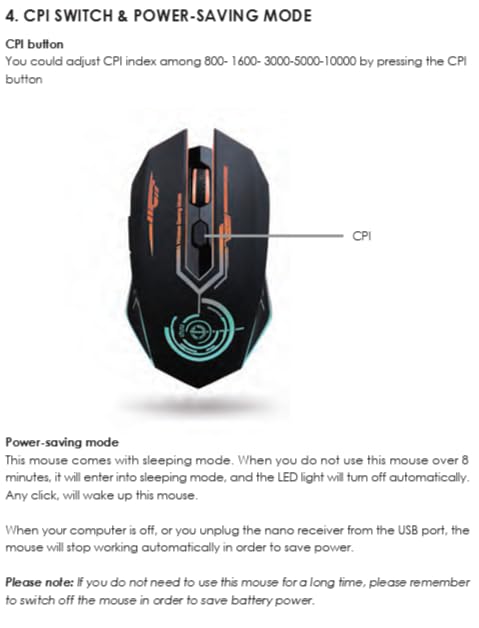MELOGAGA dual mode Bluetooth and 2.4G wireless connection