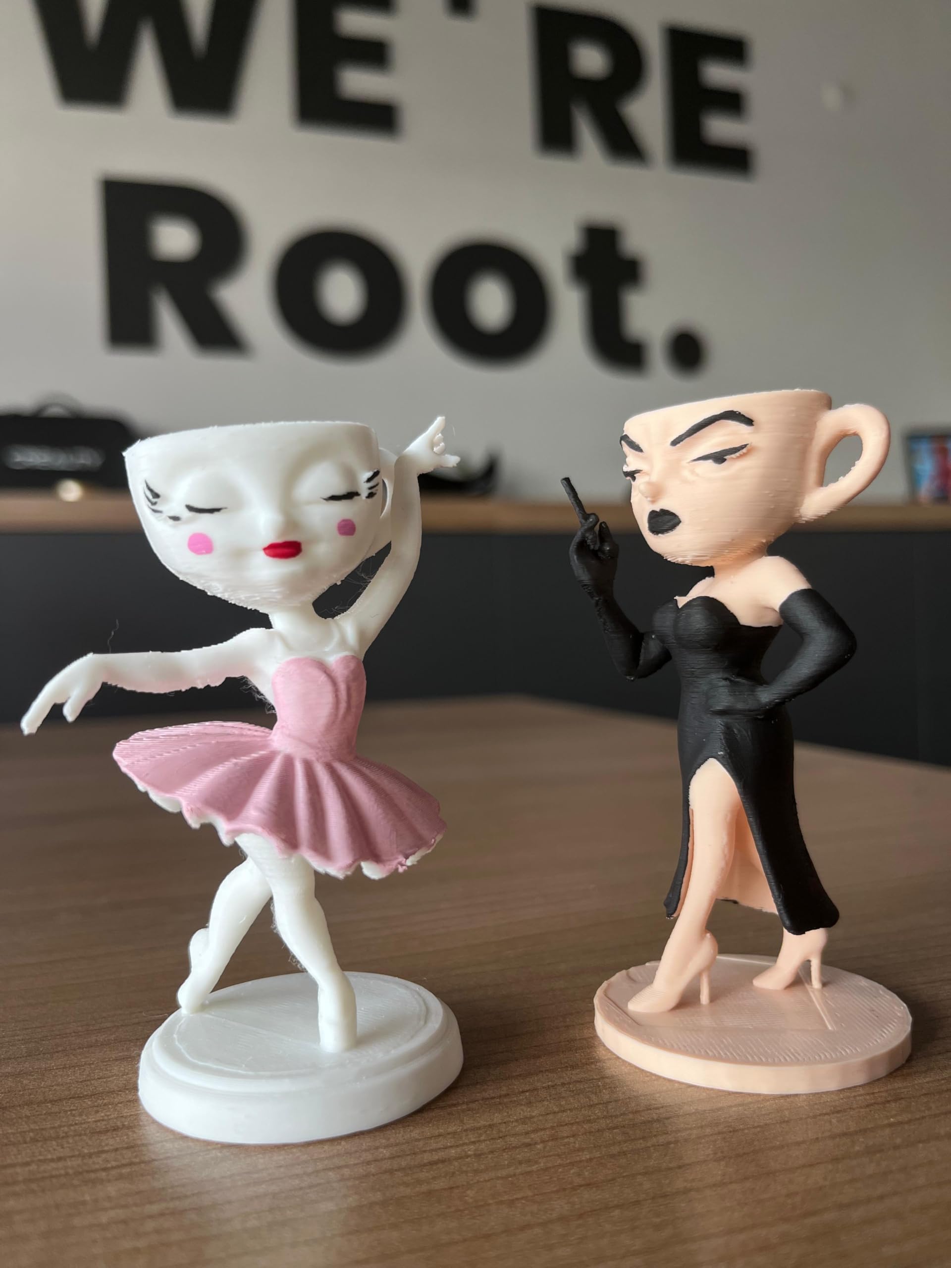 Meme figure collection featuring Root Made character