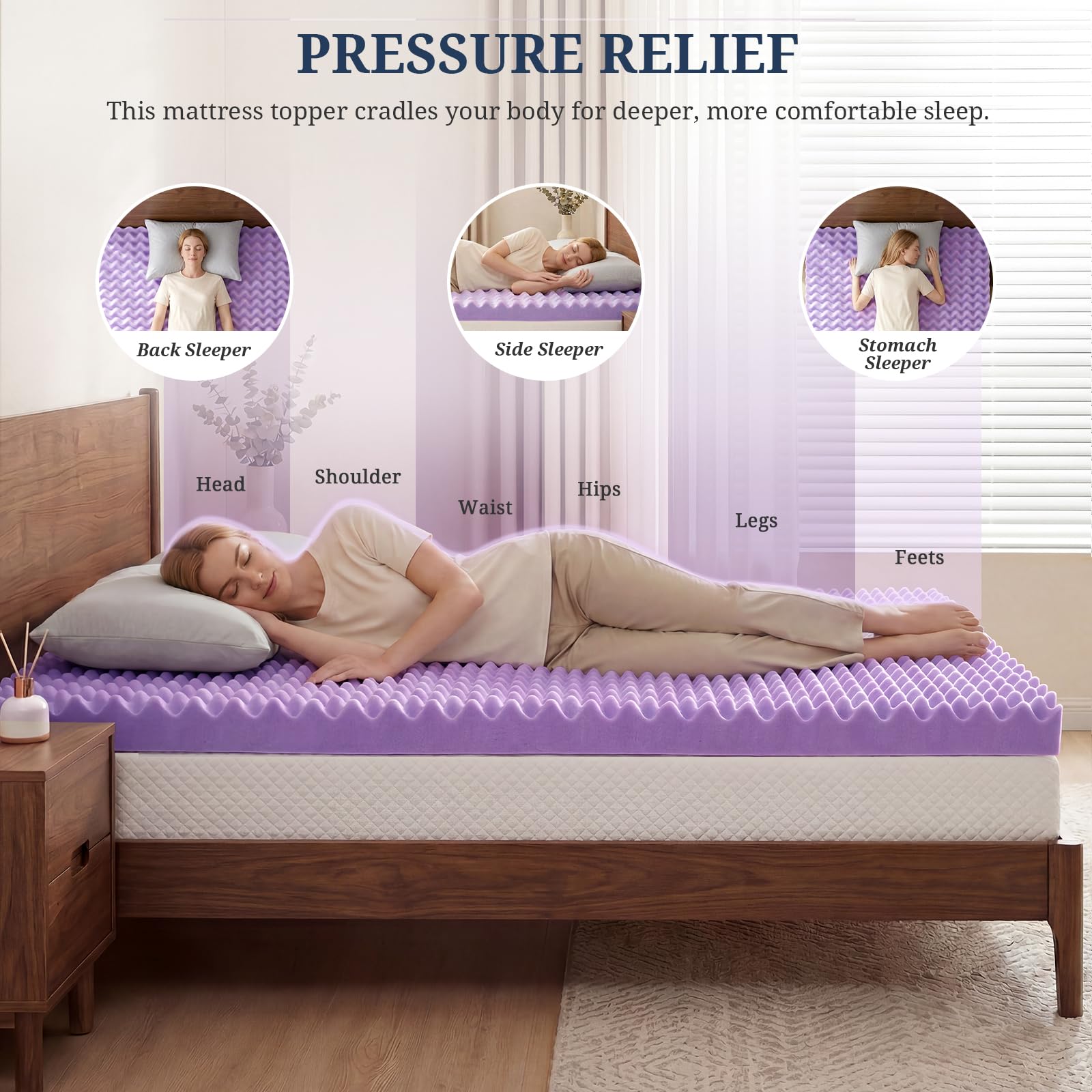 2 inch memory foam topper for sagging mattress