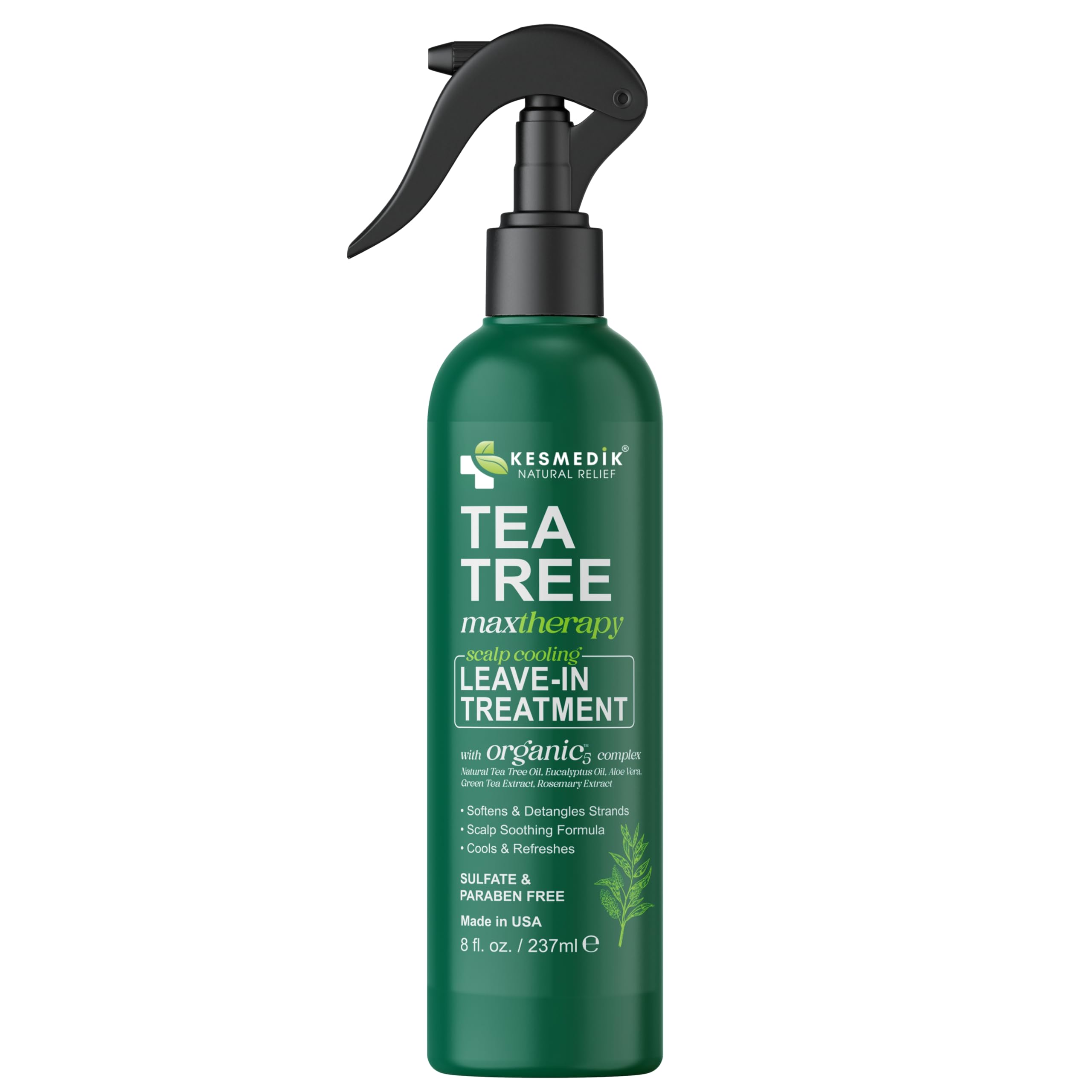 Men and women friendly Tea Tree Leave-In Conditioner Spray