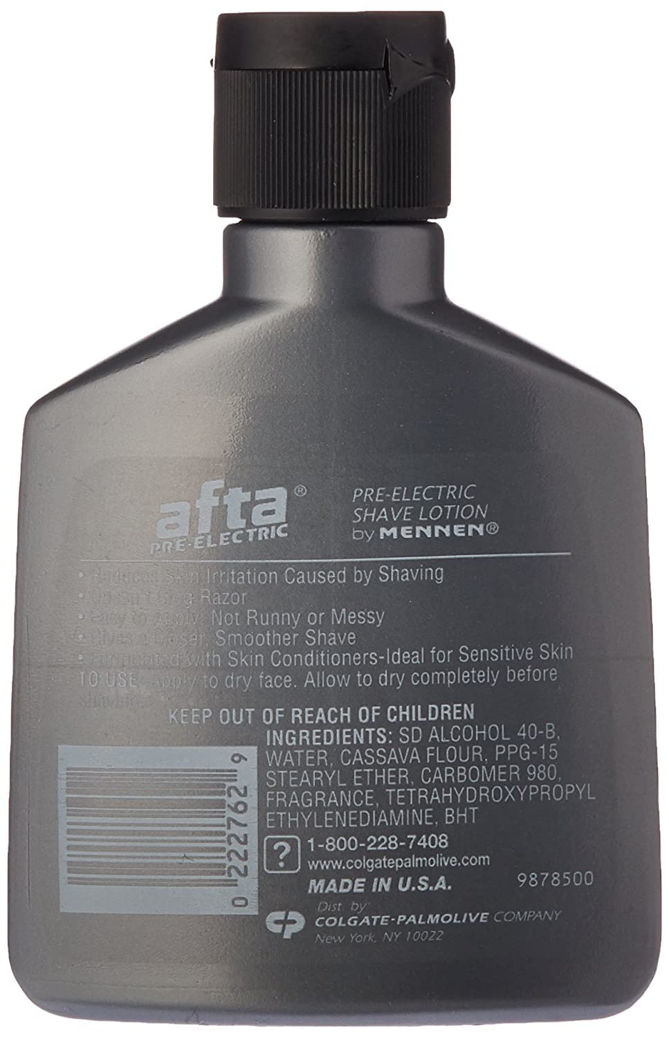 Mennen Afta Pre-Electric Shave Lotion 3 oz for electric shaving