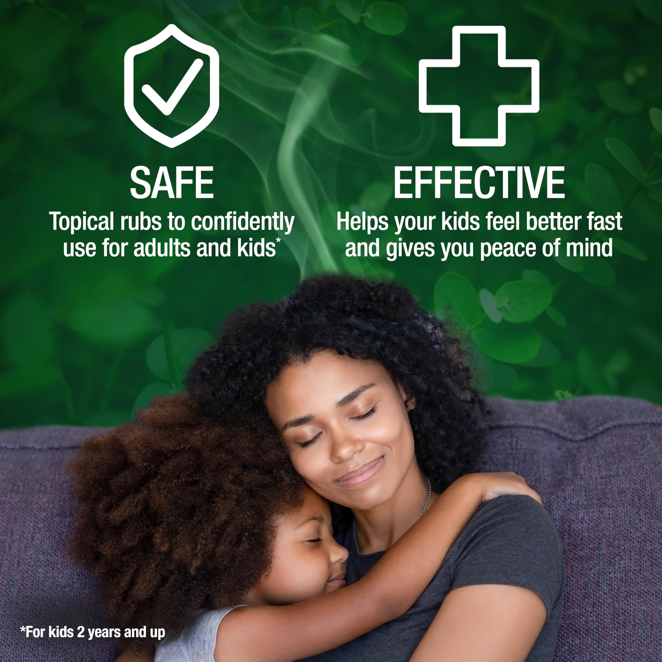 Muscle and joint relief concept with Mentholatum chest rub