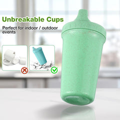 Unbreakable hard spout sippy cup by Meolibour for kids