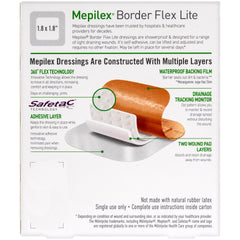 Mepilex Border Flex Lite 3x3 in home wound care image