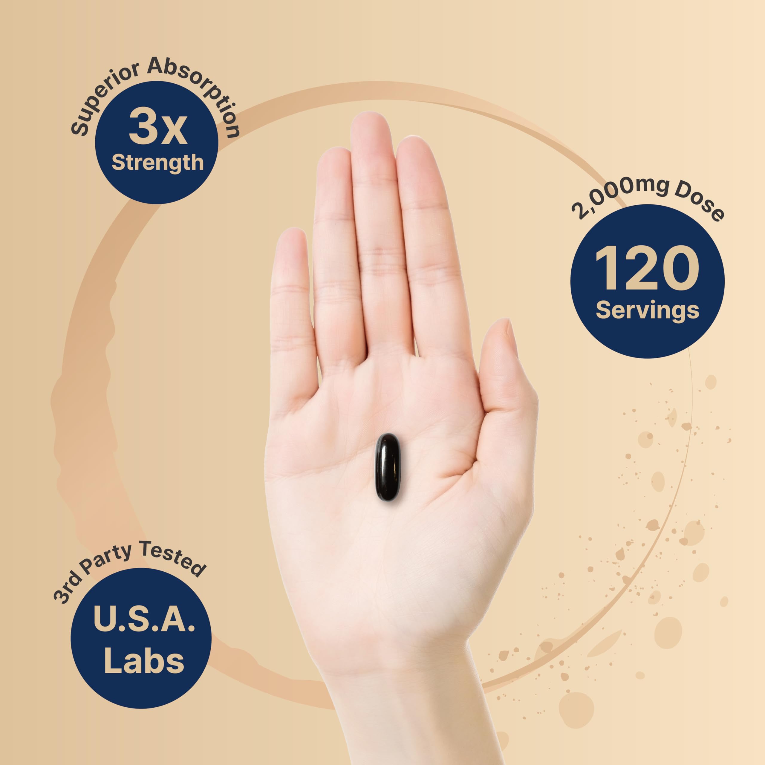 Non-GMO Krill Oil NatureBell label
