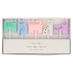 Height reference for Meri Meri Cat Candles 3.75 inches including stick