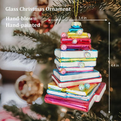 Merry Book ornament gift for book lovers