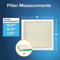 Filtrete 16x16x1 MPR 700 label