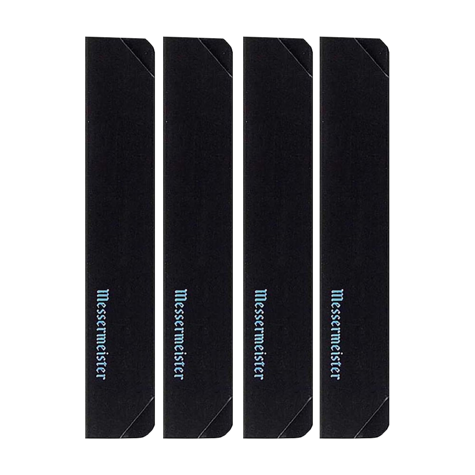 Messermeister 4-Piece Steak Knife Edge-Guard set black