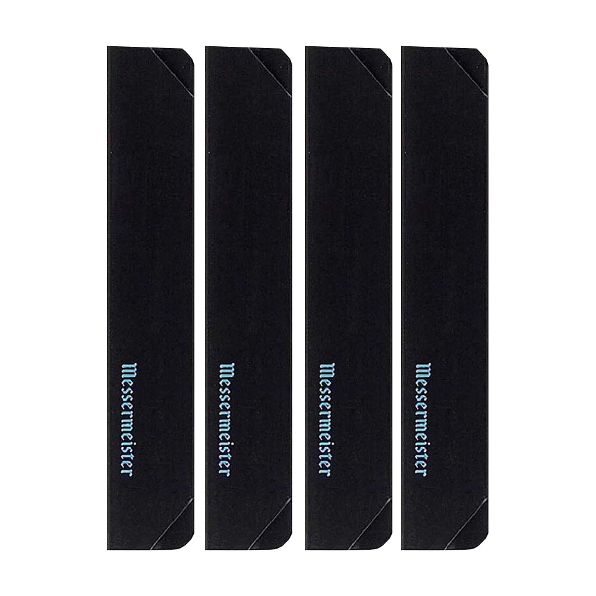 Messermeister 4-Piece Steak Knife Edge-Guard set black