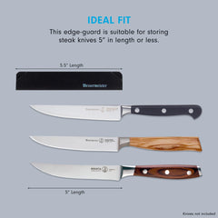 PVC Edge-Guard protector for steak knives by Messermeister
