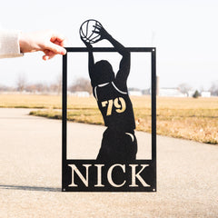 Weather resistant powder coated finish on metal wall art