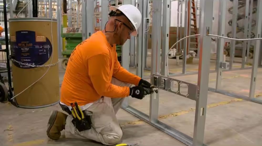 ArmorLite modular assembly cable whip on worksite