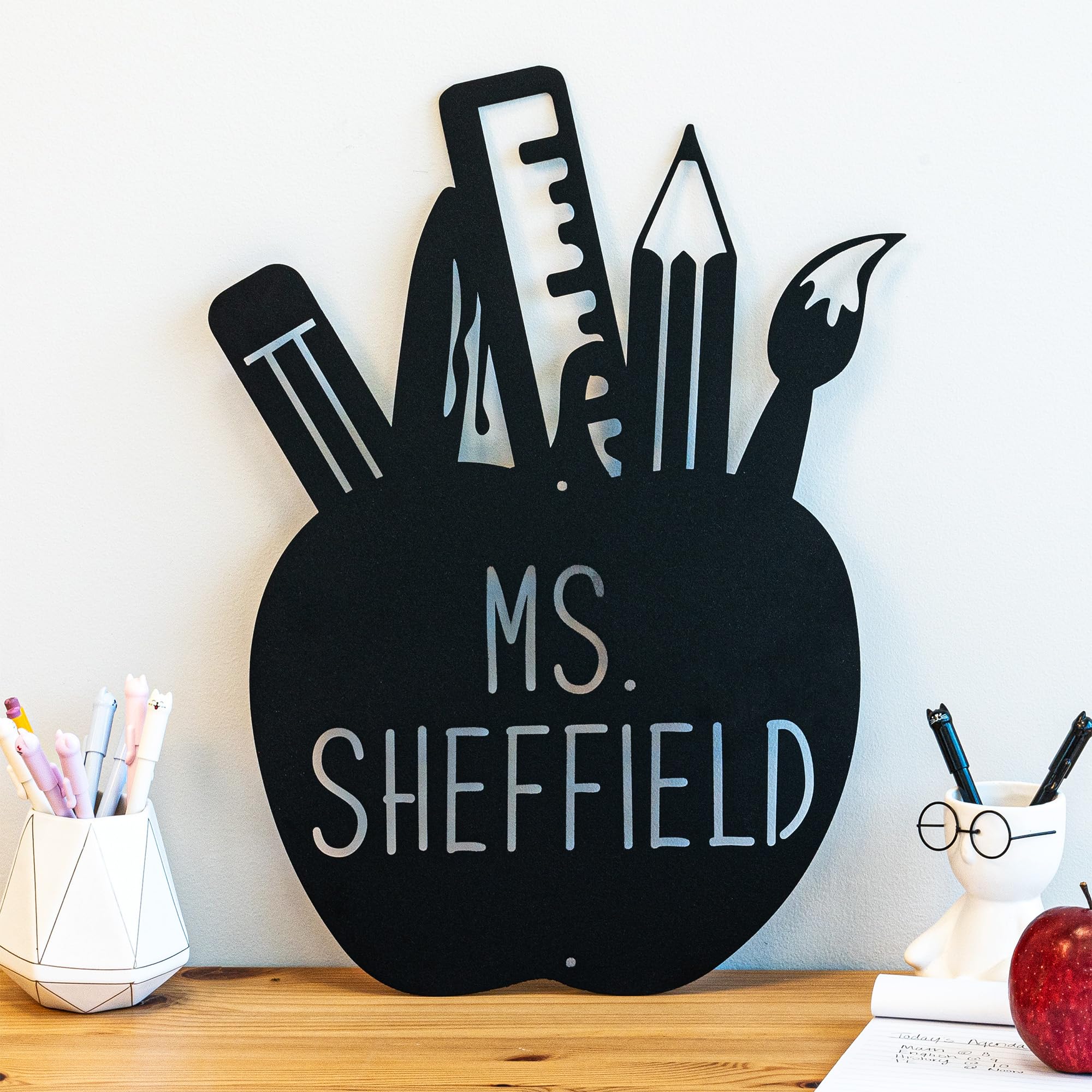metal classroom sign heavy duty steel