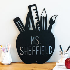 metal classroom sign heavy duty steel